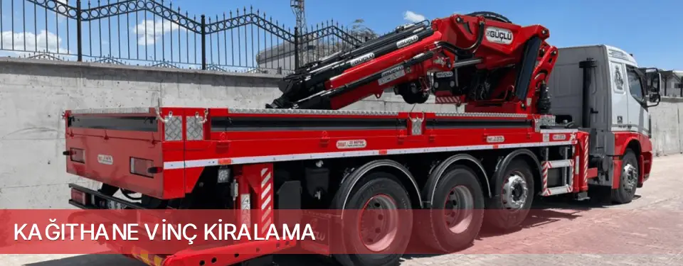 Kağıthane İlçemi Vinç Kiralama